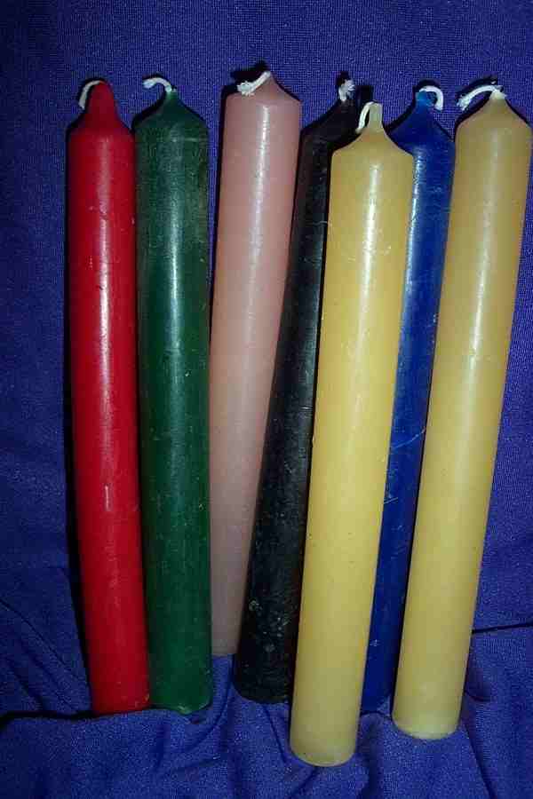 8" RITUAL CANDLE - PAIR