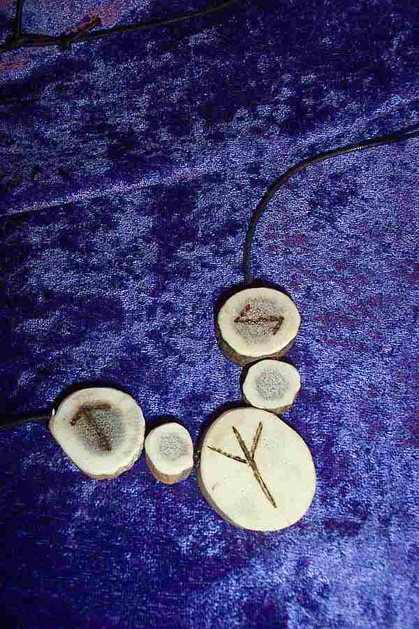 STAG HORN RUNE NECKLACE