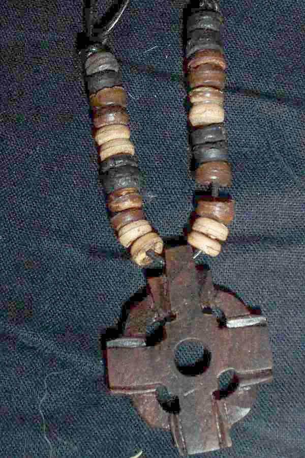 DARK WOOD CELTIC CROSS