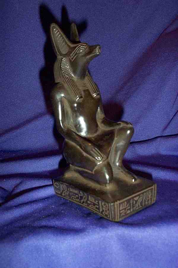 LARGE ANUBIS KNEELING