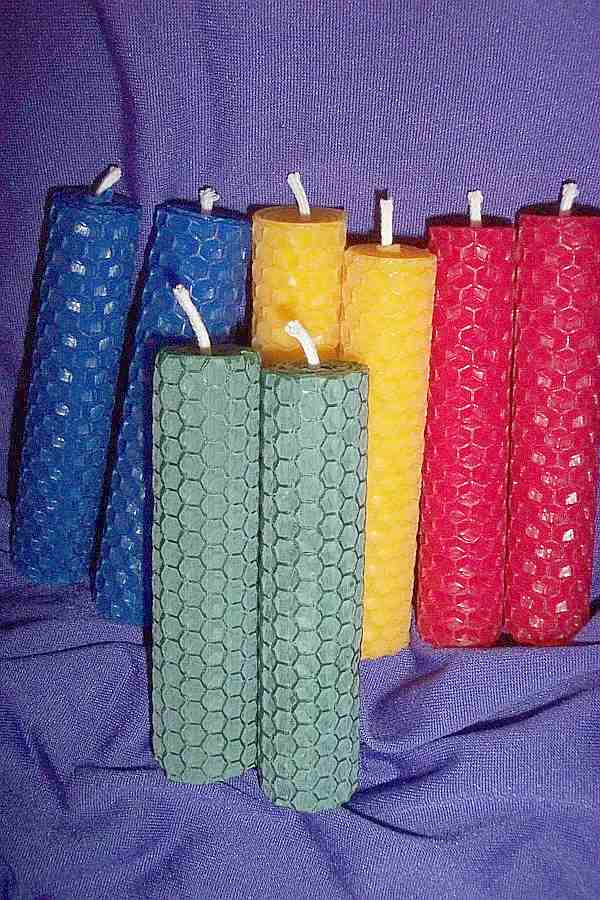 BEESWAX QUARTER SET (8)