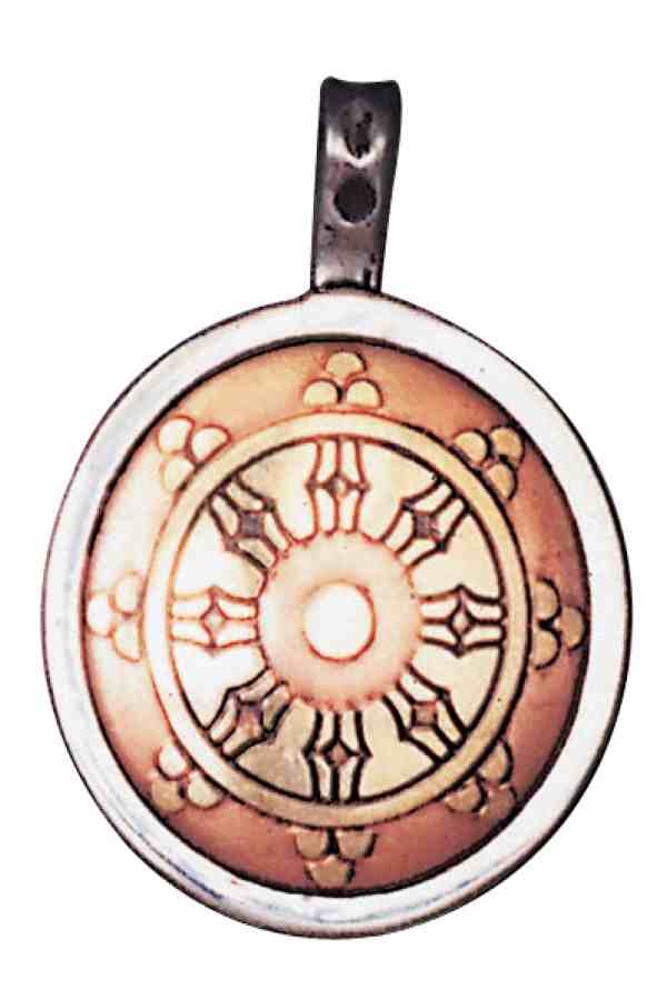 DHARMA WHEEL TALISMAN - (MT11)