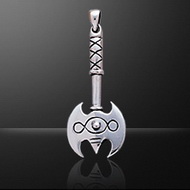 BATTLE AXE SILVER PENDANT