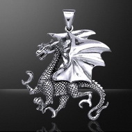CLAWING DRAGON SILVER PENDANT TP1109